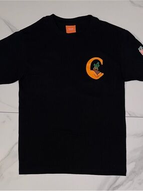 Carrots The Nation Tee Black By Anwar Carrots Size Small